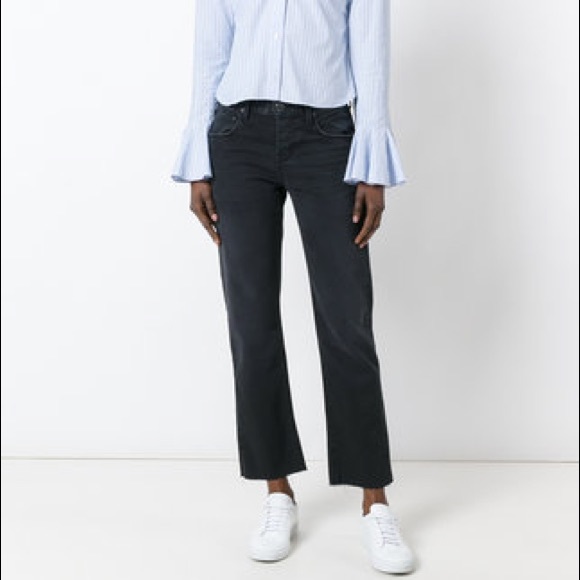 Current/Elliott The crossover crop Boyfriend Jeans - Picture 4 of 7